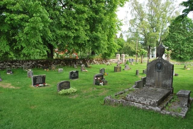 Le cimetière d'Eidsvoll