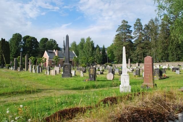 Le cimetière de Lillehammer — CC-BY-SA HgO