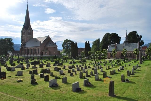 Le cimetière de Lillehammer — CC-BY-SA HgO