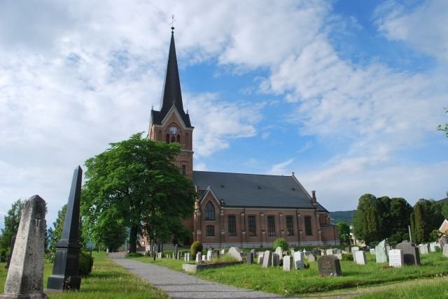 Le cimetière de Lillehammer — CC-BY-SA HgO
